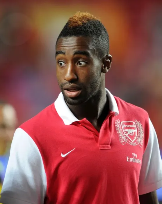 Framed Print : Djourou in Action: Benfica vs. Arsenal Pre-Season Friendly, 2011