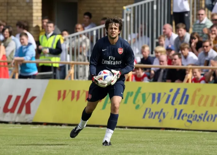 Framed Print : Dominant Arsenal: Lukasz Fabianski Shines in 2007 Pre-Season Victory Against Barnet (2-0) Framed Print : Dominant Arsenal: Lukasz Fabianski Shines in 2007 Pre-Season Victory Against Barnet (2-0)