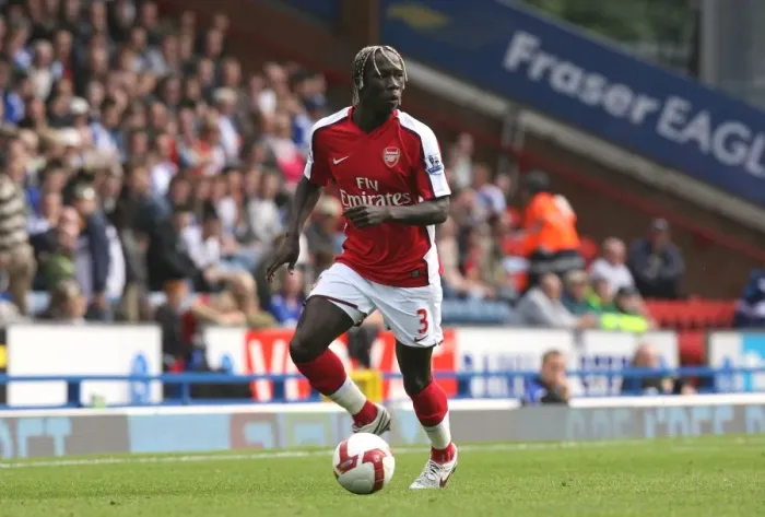 Framed Print : Dominant Sagna: Arsenal's 4-0 Win Over Blackburn Rovers, September 2008