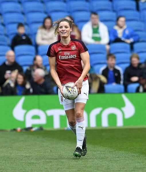 Dominique Bloodworth of Arsenal: Focused and Ready for Brighton & Hove Albion Women Showdown