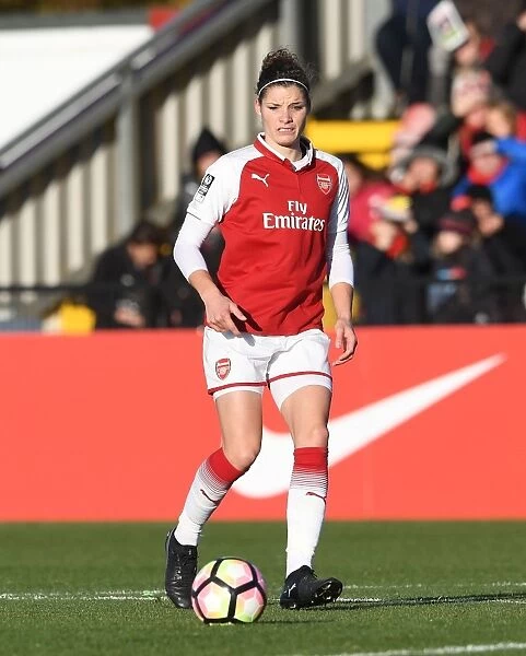 Dominique Janssen in Action: Arsenal Women vs Sunderland, WSL 2017-18