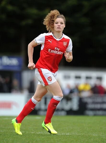 Dominique Janssen of Arsenal in Action against Tottenham Hotspur Ladies in FA Cup 5th Round