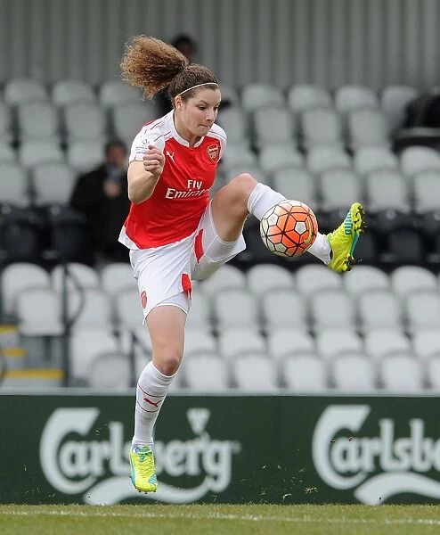 Dominique Janssen (Arsenal Ladies). Arsenal Ladies 2:2 Notts County Ladies
