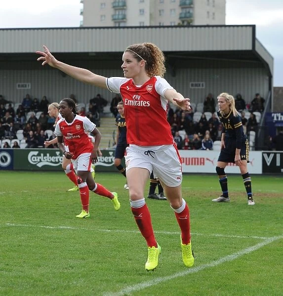 Dominique Janssen Scores the FA Cup-Winning Goal for Arsenal Ladies Against Tottenham Hotspur