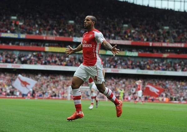 Dramatic Last-Gasp Goal: Theo Walcott Secures Arsenal's Victory Over West Bromwich Albion (2014 / 15)