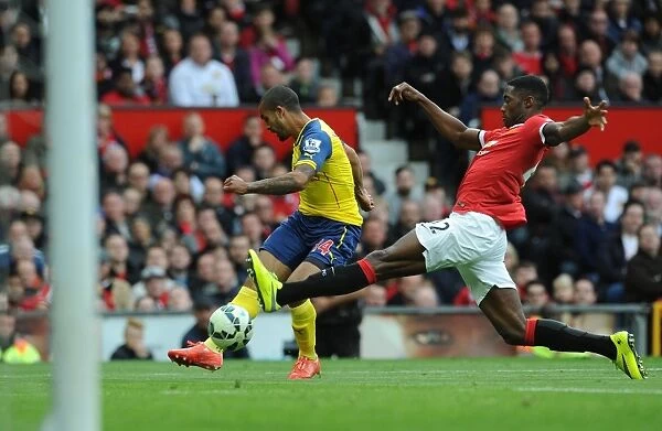 Dramatic Last-Minute Goal by Theo Walcott Against Tyler Blackett: Manchester United vs. Arsenal (2015)