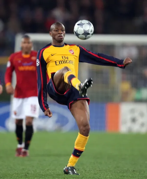 Framed Print : Dramatic Penalty Miss by Abou Diaby: AS Roma Advances in UEFA Champions League