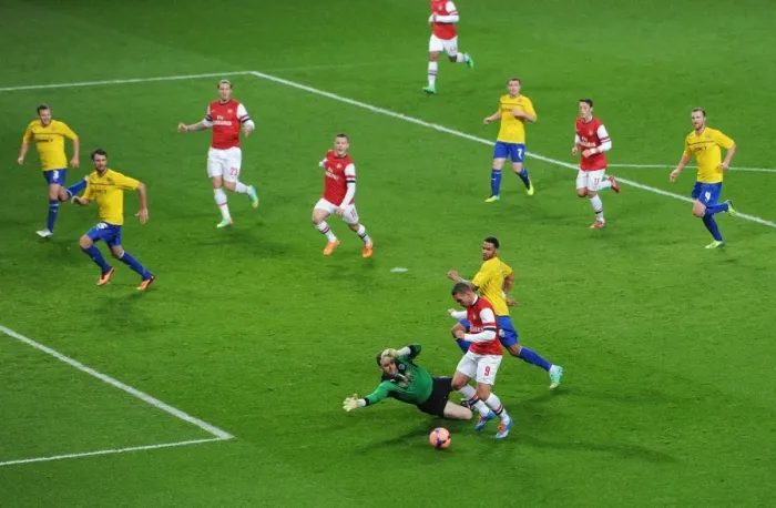 Framed Print : Dramatic Podolski Goal: Arsenal's Victory Over Coventry City in FA Cup (Joe Murphy and Cyrus Christie) Framed Print : Dramatic Podolski Goal: Arsenal's Victory Over Coventry City in FA Cup (Joe Murphy and Cyrus Christie)