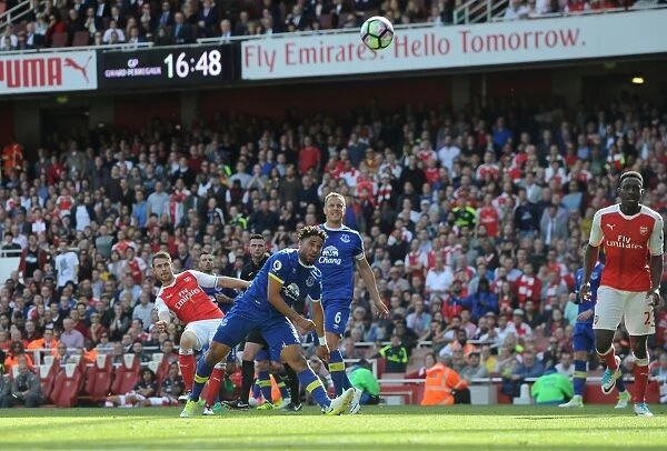 Dramatic Showdown: Ramsey Scores the Decisive Goal Past Williams (2016-17) - Arsenal Triumphs Over Everton