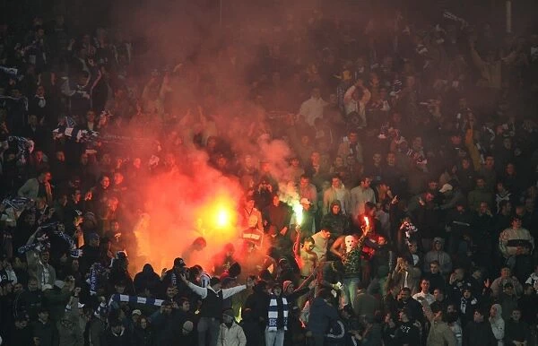 Dynamo Kiev fans. Dynamo Kiev 1:1 Arsenal