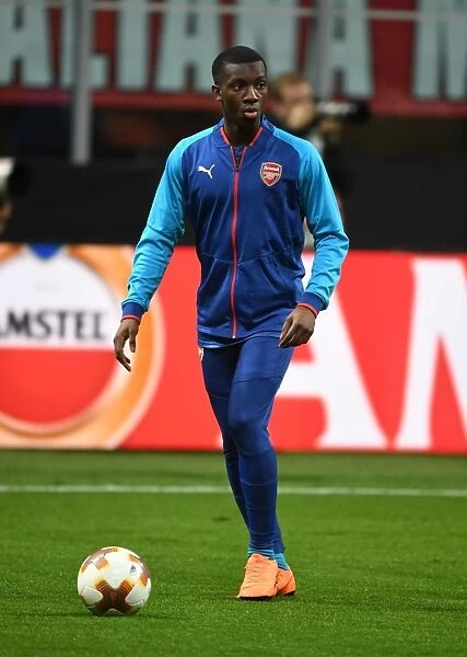 Eddie Nketiah: Arsenal's Ready-to-Rise Star Faces AC Milan in Europa League Showdown