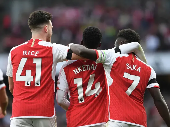 Framed Print : Eddie Nketiah Hat-Trick: Arsenal's Triumph Over Sheffield United in the 2023-24 Premier League Framed Print : Eddie Nketiah Hat-Trick: Arsenal's Triumph Over Sheffield United in the 2023-24 Premier League