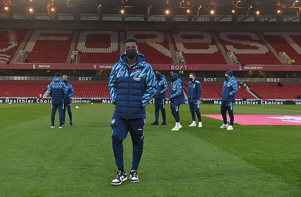 Eddie Nketiah Prepares for Arsenal's FA Cup Battle against Nottingham Forest