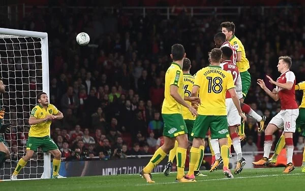 Eddie Nketiah Scores Arsenal's Second Goal Against Norwich City in Carabao Cup