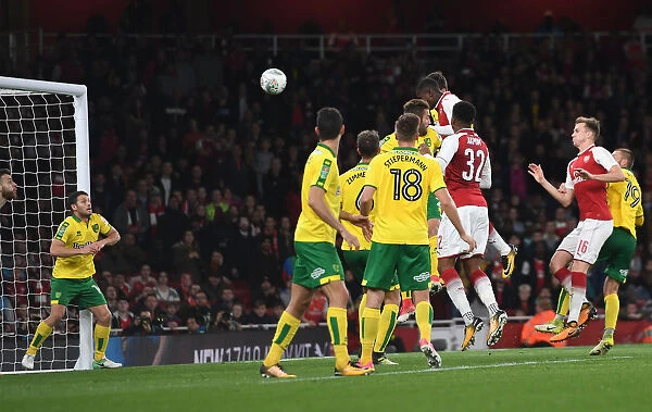 Eddie Nketiah Scores Arsenal's Second Goal Against Norwich City in Carabao Cup Fourth Round