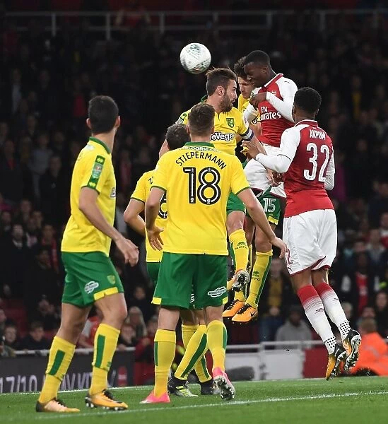 Eddie Nketiah Scores Arsenal's Second Goal Against Norwich City in Carabao Cup Match