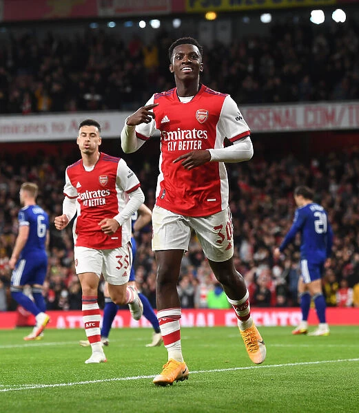 Eddie Nketiah Scores Double: Arsenal Advances in Carabao Cup against Leeds United