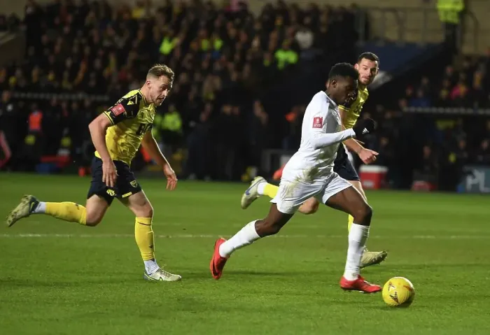 Framed Print : Eddie Nketiah Scores Hat-Trick: Arsenal Triumphs Over Oxford United in FA Cup Third Round Framed Print : Eddie Nketiah Scores Hat-Trick: Arsenal Triumphs Over Oxford United in FA Cup Third Round