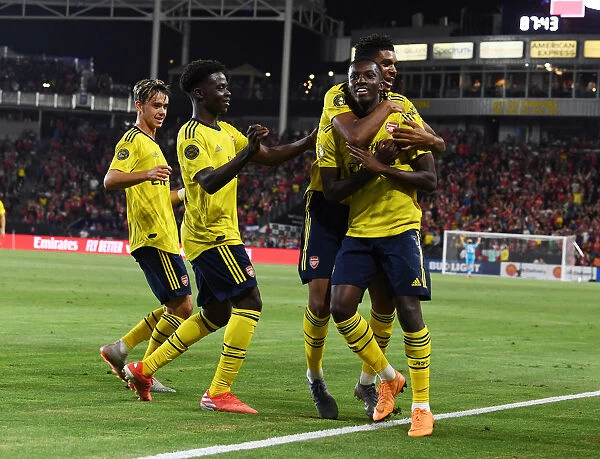 Eddie Nketiah Stuns Bayern Munich: Thrilling 2019 Arsenal Goal in Pre-Season Clash