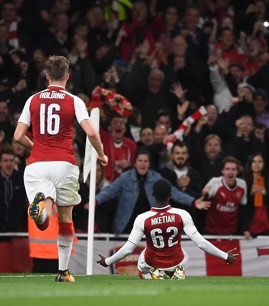 Eddie Nketiah's Brace: Arsenal Advances in Carabao Cup with 2-1 Win Over Norwich City