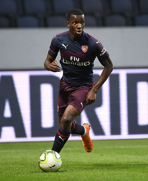 Eddie Nketiah's Breakout Performance: Arsenal's Star Forward Shines Against SS Lazio in Stockholm, 2018