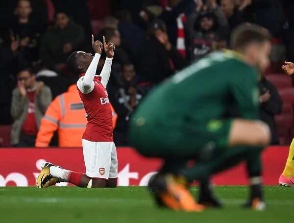 Eddie Nketiah's Goal Secures Arsenal's Carabao Cup Victory Over Norwich City