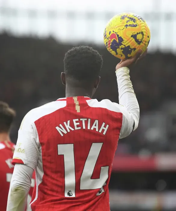 Framed Print : Eddie Nketiah's Hat-Trick: Arsenal's Triumph Over Sheffield United in the 2023-24 Premier League Framed Print : Eddie Nketiah's Hat-Trick: Arsenal's Triumph Over Sheffield United in the 2023-24 Premier League