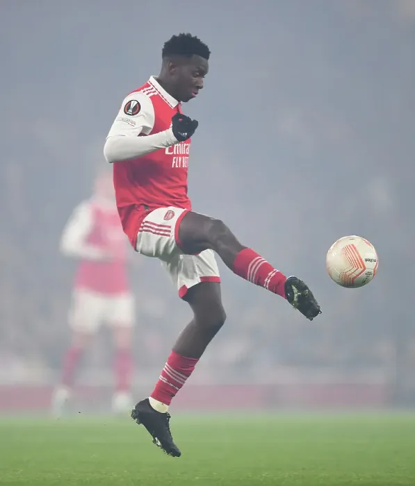 Framed Print : Eddie Nketiah's Star Performance: Arsenal Overpowers FC Zurich in Europa League Framed Print : Eddie Nketiah's Star Performance: Arsenal Overpowers FC Zurich in Europa League