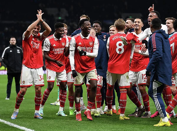 Eddie Nketiah's Thrilling Goal: Arsenal's Victory Over Tottenham in the 2022-23 Premier League