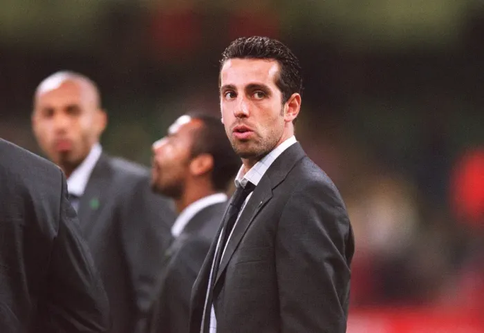 Framed Print : Edu in his Cup Final suit before the match. Arsenal 1: 0 Southampton. The F Framed Print : Edu in his Cup Final suit before the match. Arsenal 1: 0 Southampton. The F