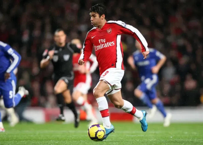 Framed Print : Eduardo (Arsenal). Arsenal 0: 3 Chelsea. Barclays Premier League. Emirates Stadium