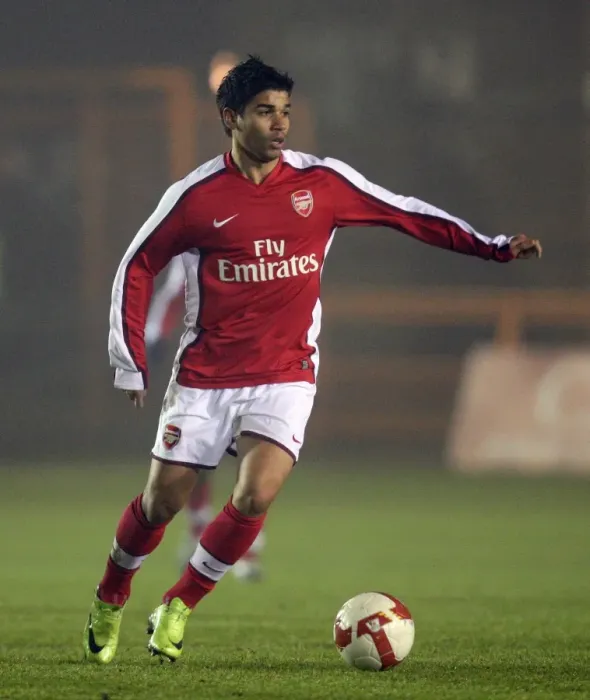 Framed Print : Eduardo Scores Twice: Arsenal Reserves Secure 2-0 Victory Over Portsmouth Reserves Framed Print : Eduardo Scores Twice: Arsenal Reserves Secure 2-0 Victory Over Portsmouth Reserves