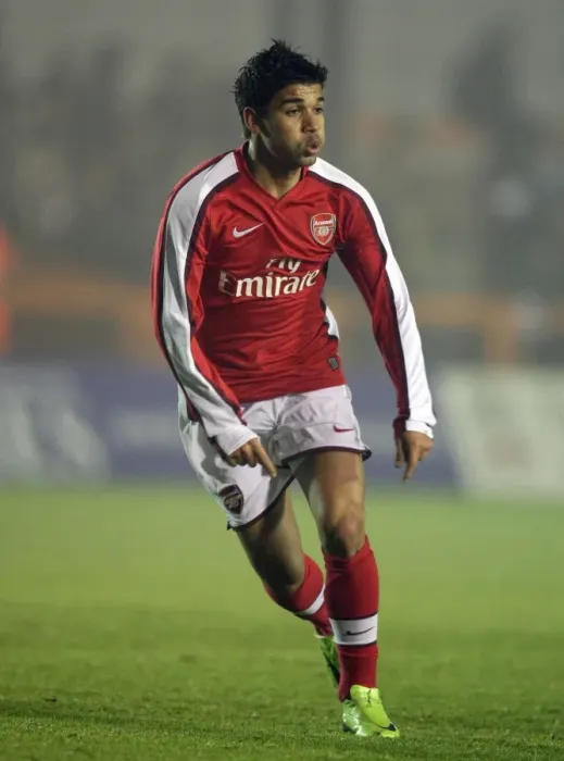 Framed Print : Eduardo's Double: Arsenal Reserves Secure 2-0 Victory Over Portsmouth Reserves