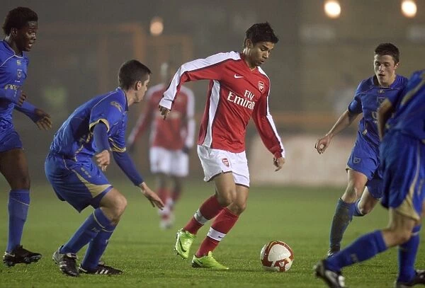 Eduardo's Double Strike: Arsenal Reserves Triumph Over Portsmouth Reserves (16 / 12 / 08)
