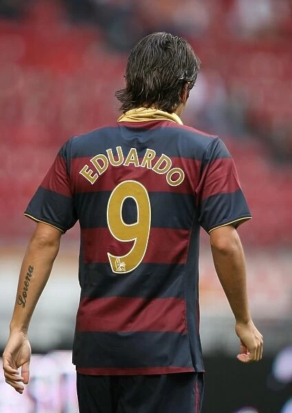 Eduardo's Stunner: Arsenal's Thrilling 2-1 Win Over Lazio at Amsterdam Tournament (August 2, 2007)