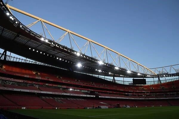 Electric Pre-Match Atmosphere: Packed Emirates Stadium Awaits Arsenal vs. Tottenham Clash, 2022-23 Premier League
