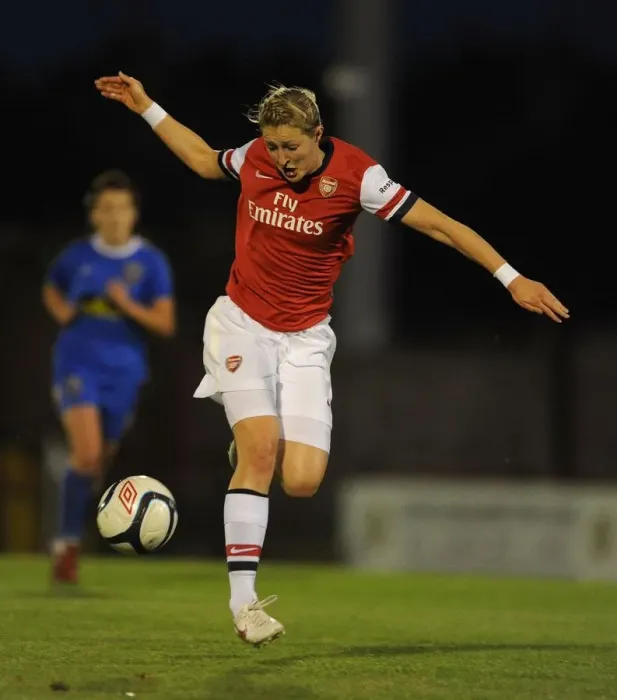 Framed Print : Ellen White in Action: Arsenal Ladies vs. Bristol Academy WFC, FA WSL (2012)