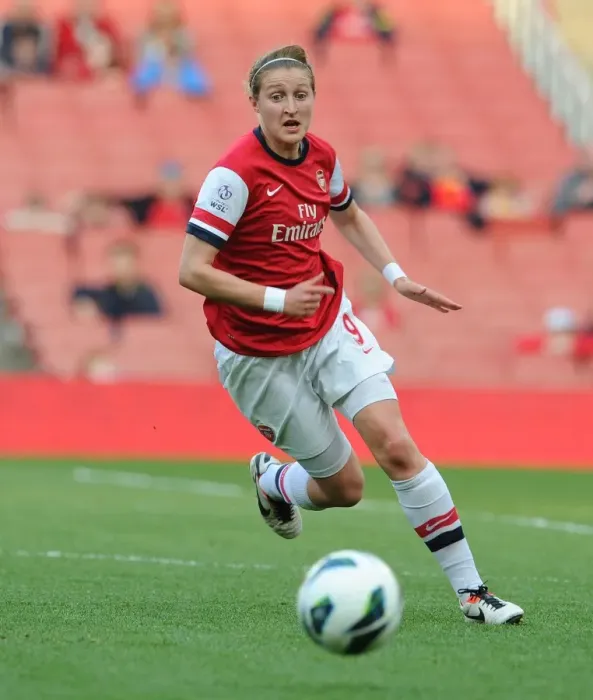 Framed Print : Ellen White in Action: Arsenal Ladies vs Liverpool Ladies - FA WSL Match