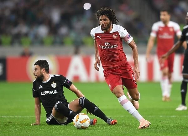 Elneny vs Micel: Clash in UEFA Europa League Between Qarabag and Arsenal