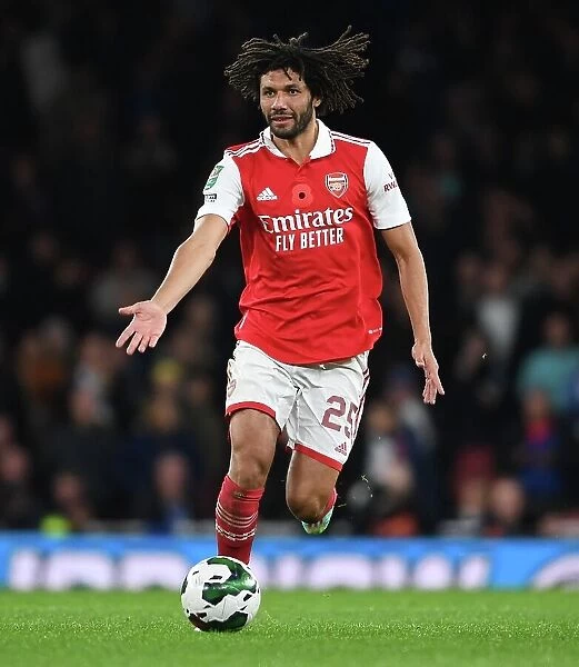 Elneny's Focused Performance: Arsenal Overpowers Brighton in Carabao Cup