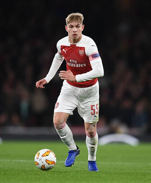 Emile Smith Rowe in Action: Arsenal vs Sporting CP, UEFA Europa League Group E
