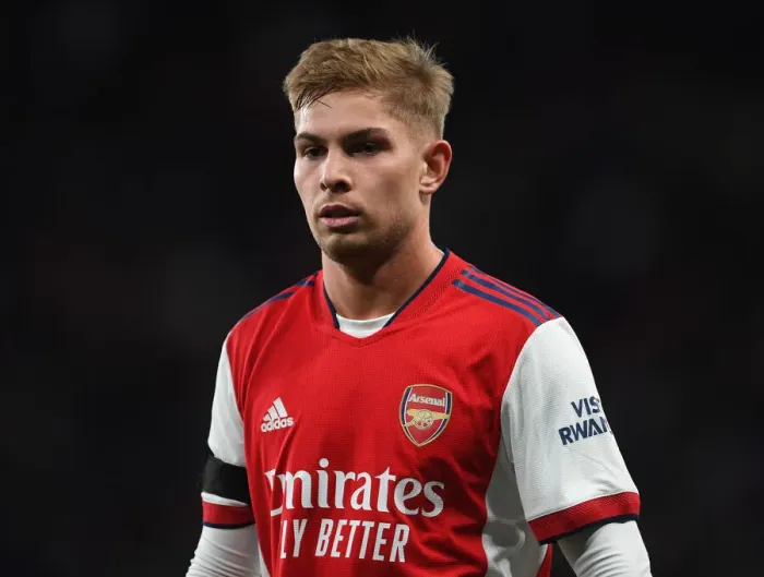Framed Print : Emile Smith Rowe in Action: Chelsea vs. Arsenal, Premier League 2021-22