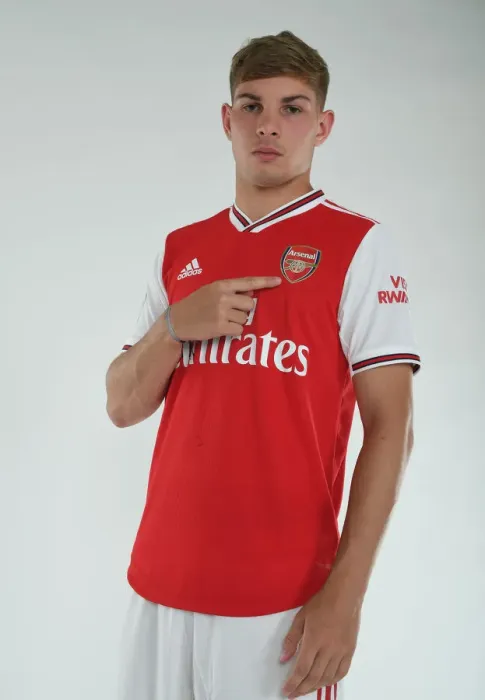 Framed Print : Emile Smith Rowe at Arsenal's 2019-2020 Pre-Season Training