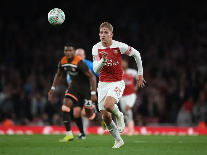 Framed Print : Emile Smith Rowe: Arsenal's Breakout Star Shines in Carabao Cup Victory over Brentford Framed Print : Emile Smith Rowe: Arsenal's Breakout Star Shines in Carabao Cup Victory over Brentford