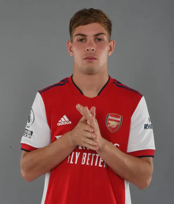 Framed Print : Emile Smith Rowe Kicks Off Arsenal's 2021-22 Season at London Colney Training Ground