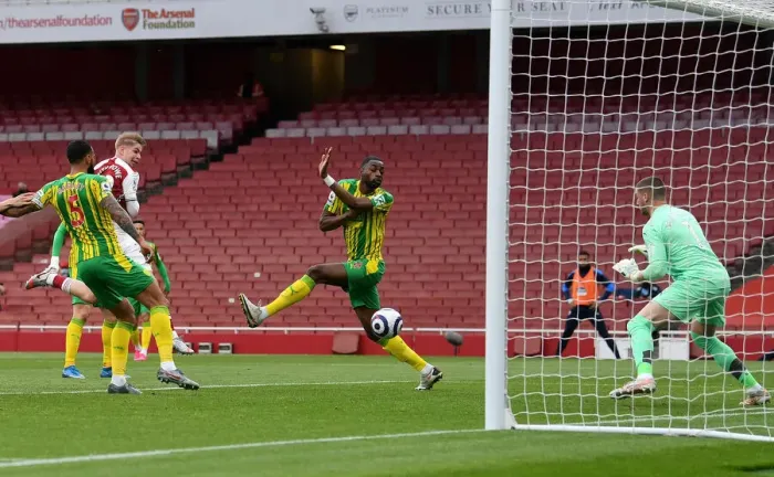 Framed Print : Emile Smith Rowe Scores First Goal for Arsenal in Empty Emirates: 2020-21 Season's Final Thrill Framed Print : Emile Smith Rowe Scores First Goal for Arsenal in Empty Emirates: 2020-21 Season's Final Thrill