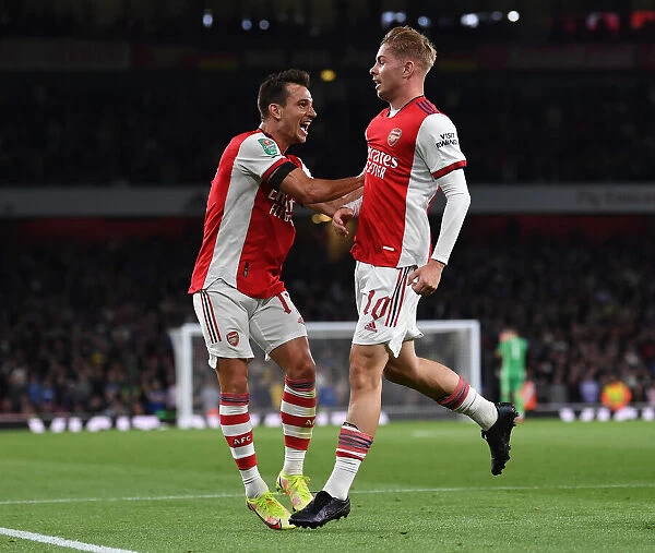 Emile Smith Rowe Scores His Second Goal: Arsenal Dominates AFC Wimbledon in Carabao Cup