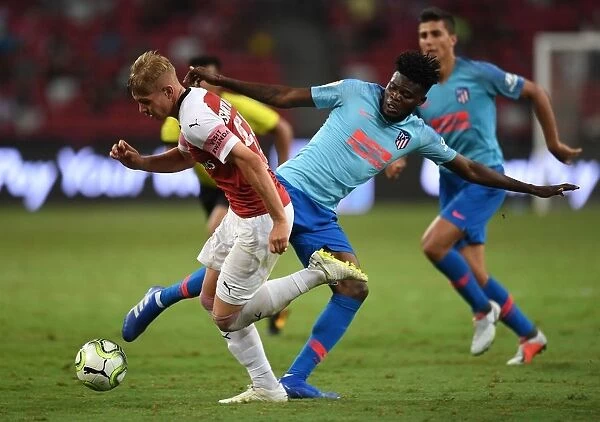 Emile Smith Rowe Scores Against Thomas Partey: Arsenal vs Atletico Madrid, International Champions Cup 2018