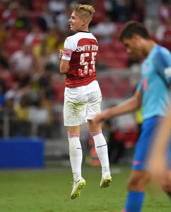 Framed Print : Emile Smith Rowe Scores the Winner: Arsenal Triumphs over Atletico Madrid in International Champions Cup 2018 Framed Print : Emile Smith Rowe Scores the Winner: Arsenal Triumphs over Atletico Madrid in International Champions Cup 2018