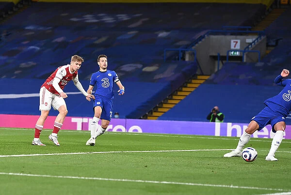 Emile Smith Rowe Scores the Winning Goal: Chelsea vs. Arsenal, Premier League 2020-21 (Behind Closed Doors)